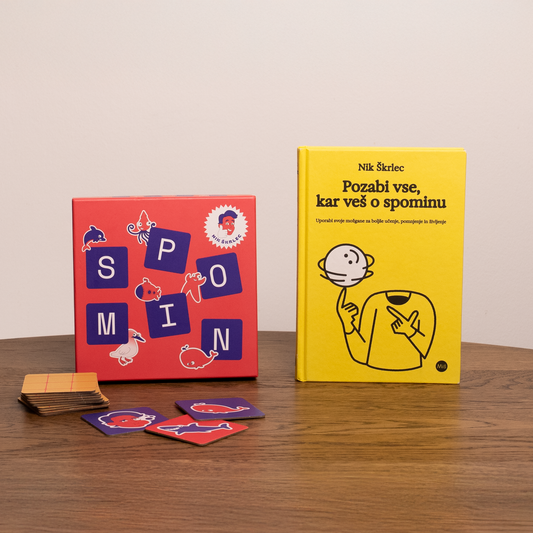 Komplet knjige in družabne igre!